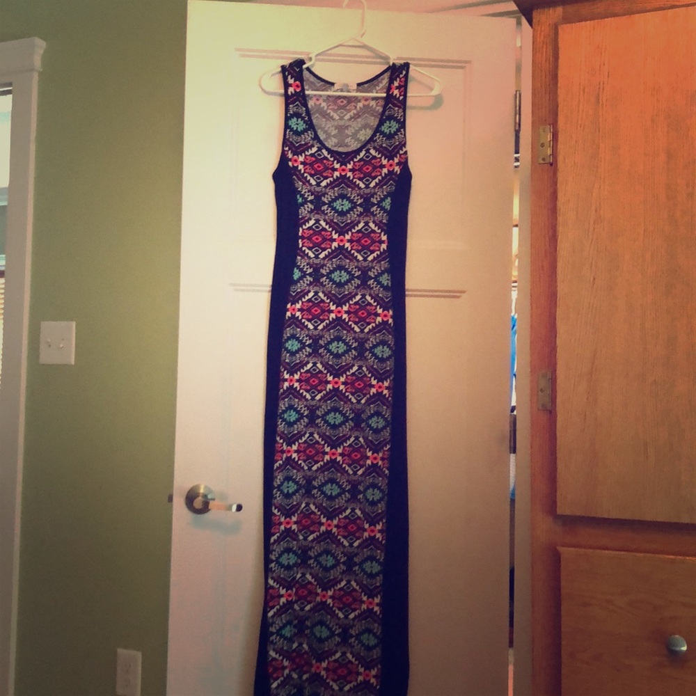 Attractive unique maxi dress